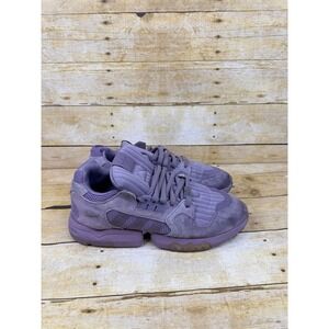Adidas ZX Torsion Legacy Purple Mens Sneakers EF4347 Low Top Suede Mesh Sz 11.5